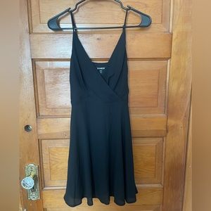 Black Express Mini Dress